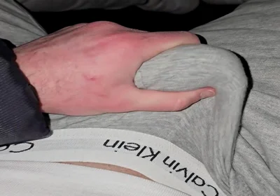 German Stepdaddy After Gym Workout Horny in Grey Ck Jerks to Massive Cumshot - Phantomgentx