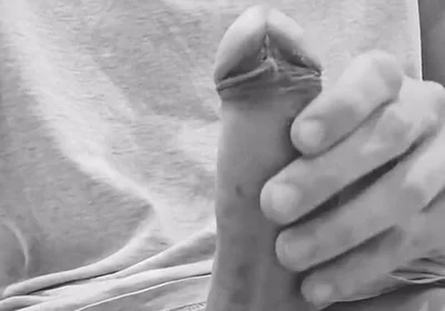Young Student Touches His Huge Cock in the College Bathroom