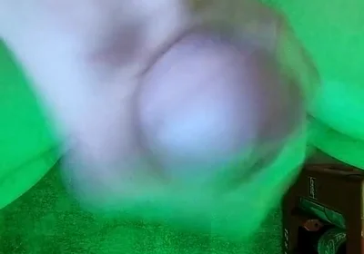 Cumming Under the Desk