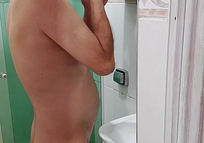 Mr. Carmona Shaving Naked