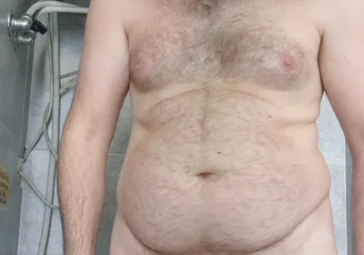 All Naked in Pubblic Bathroom