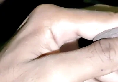 Indian Big Dick Cum Short on Hand