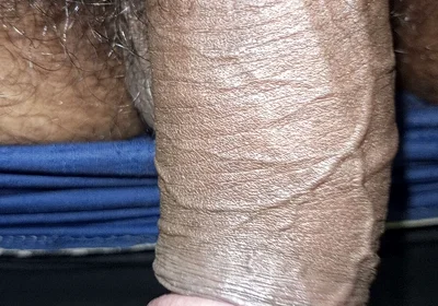Indian Desi Big Cock Masterbation with Boobs