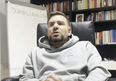 Young Man Masturbates in His Office