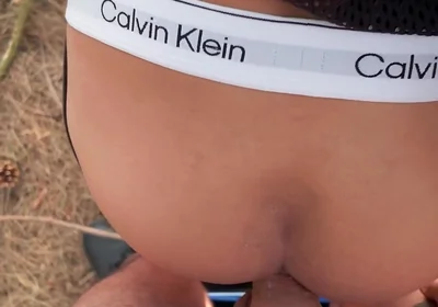 The Tall Brit Fucks Twink Luca in the Woods