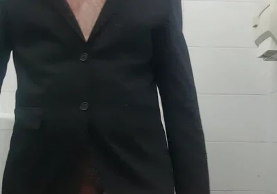 All Naked in Bathroom