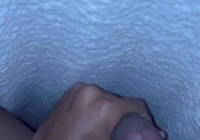 Watch How I Masturbate My Big Cock Under the Quilt Until I Get a Juicy Cumshot