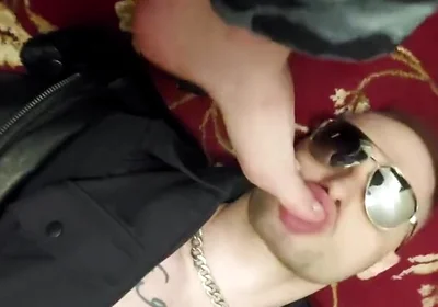 Master Cop boots socks feet licking