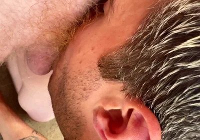 Step Bro Taking Eight Inch White Monster Alpha Cock