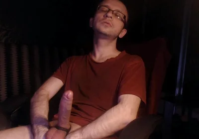 He Enjoys Masturbation by Jerking off His Big Cock
