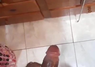Masturbating in Front of Mirror