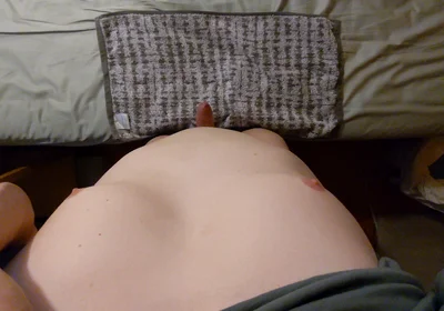 Hands-free Edging: Wide Angle POV Horny Air Humping by Hairless Virgin with Phimosis