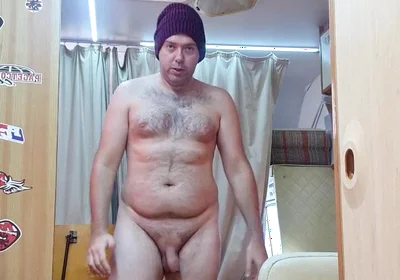 All Naked in Camper