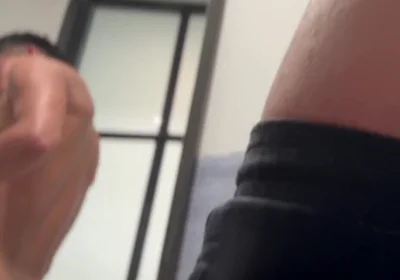 Touching Myself in the Fitting Room Without Them Noticing