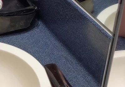 Hotel Bathroom Wanking and Cumming in Front of the Mirrors - Rockardglans