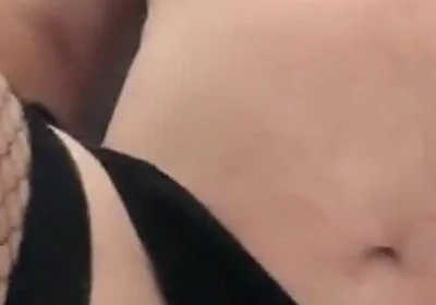 Stripping off Mom's Lingerie