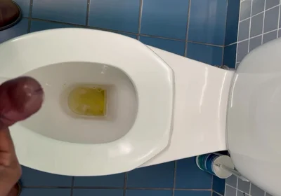 Jerking off in the Office Washroom