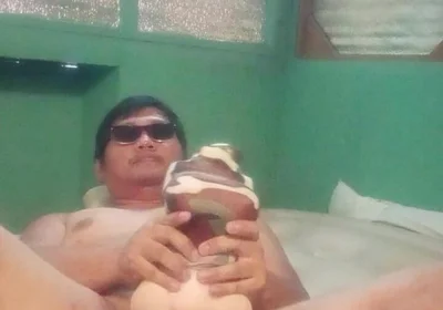 Quick Fucking My Doll on My Airbed Inside My Room