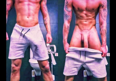 I Couldn't Hide My Huge Bulge at the Gym