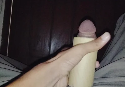 Very Hardcore Masturbation by a Big Hot Dick. It Is Drilling Again and Again