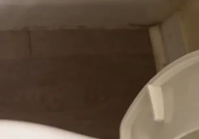 Cum and Lotion in the Bathroom