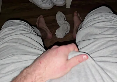 Big Load of Cum in Sweaty Socks - Follow Me
