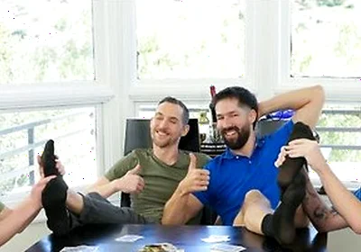 Broke Twinks Jacob King And Texas Twink Bet Everything In A Poker Game With Their Stepdads
