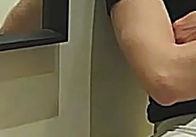 Amateur Boy Pees a Few Drops on His Flatmate's White Briefs