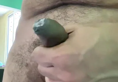 POV Long Cock Cumming Hard