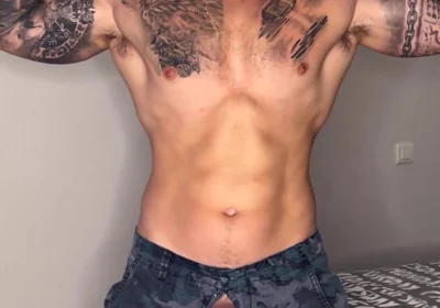 My Big Cock Cums with Military Outfit!
