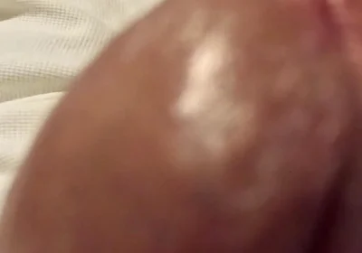 Bedtime Masturbation, Big Cock Wanking Edging Cumming Close up - Rockardglans