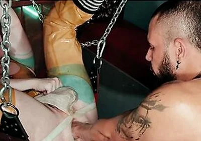 Thiago Boss Shoves His Arm Inside Sloppy Hole