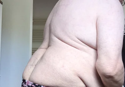 Wife's Flower Pantie and Belted
