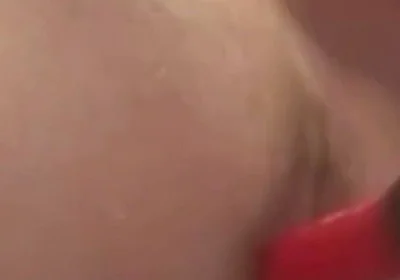 Shower Jerk and Fucking Myself with Ribbed Douche Hitting the Prostate