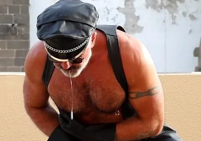 Mike in Leather