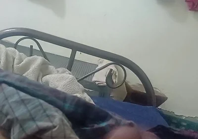 Bangladesi Boy Musterbate at His Bedroom.