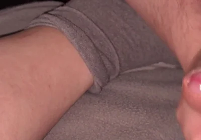 Jerking off @jerkbuddy 's Hot Little Dick Until He Cums