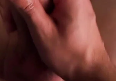 POV Real Couple Intimate Bareback Anal Sex with Breeding and Simultaneous Cum
