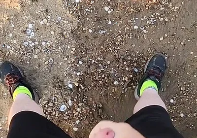 Enjoying Myself at a Very Beach.