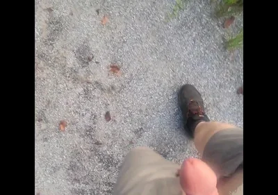 Went for a Walk at the Truck Stop