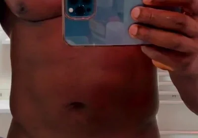Today Just Before Taking a Shower