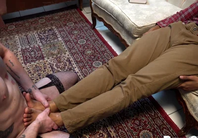 Creepy Foot Angel