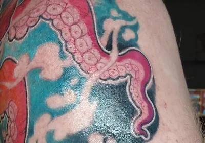 My Octopus Tattoo Is Finished! I Love It!