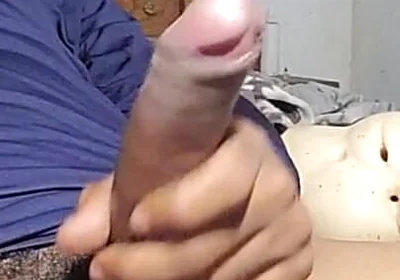Massive Cumshot Solo Session - Big Dick Stroking & Moaning