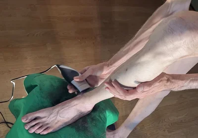 Trimming My Legs and Trying on a Tight Dress