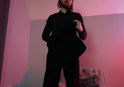 Albino Adonis - Tempting - Fpov Experience - Black Suit & Tie
