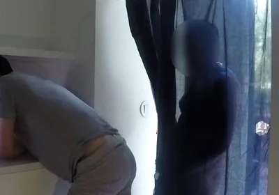 2 Amateur Boys Messing Around in the Kitchen and Pissing on Each Other