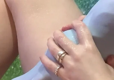 Redhead Fucks Bad Dragon Fleshlight and Fills It with Cum