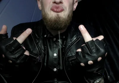 All-leather Alpha -dominates and Humiliates with Spit and Shoe