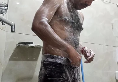 Indian Police Officer in Full Masti Mood